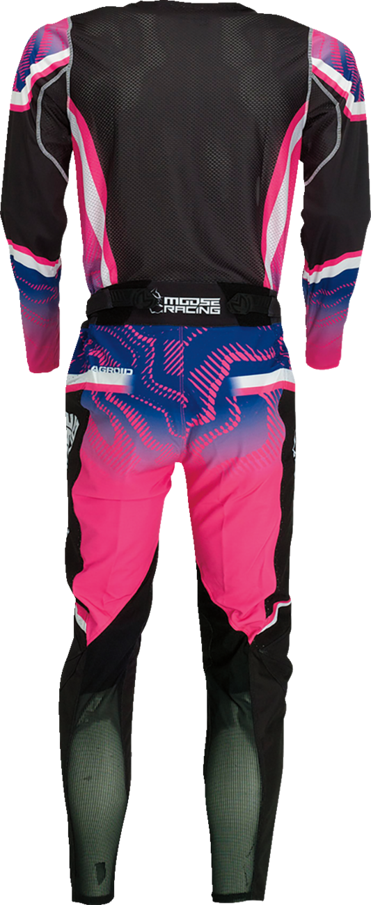 MOOSE RACING Agroid Pants - Pink/Purple/Black - 28 2901-10675