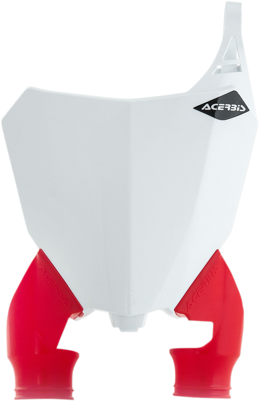 ACERBIS Raptor Number Plate - White/Red 2630771030