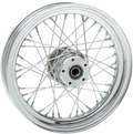 DRAG SPECIALTIES Front Wheel - Dual Disc/No ABS - Chrome - 16"x3.00" - '00-'07 FLT 64456