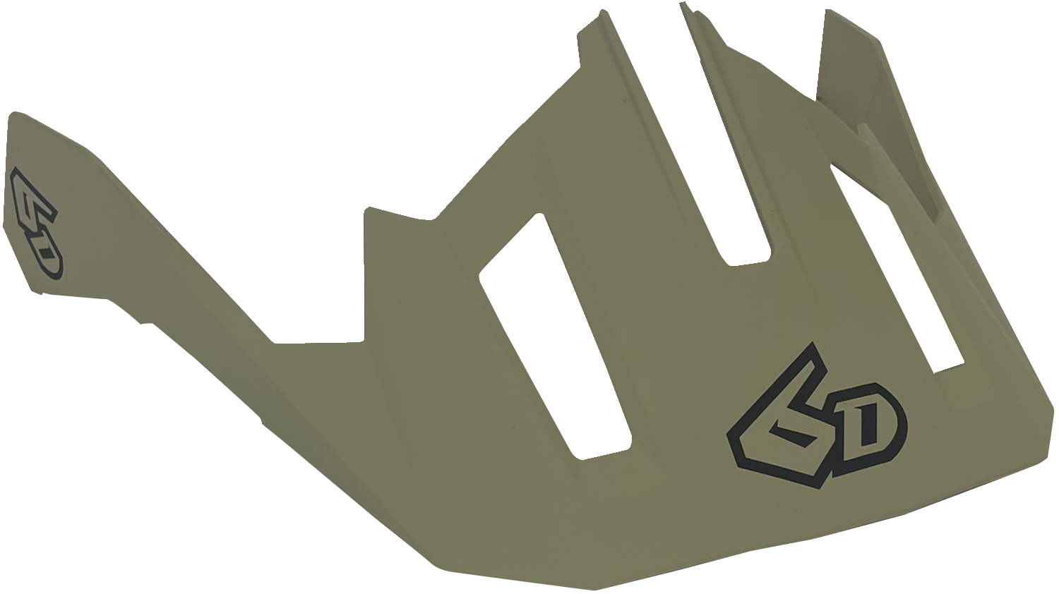6D ATB-2T Visor - Ascent - Sand - XS/S 77-0126