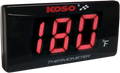 KOSO NORTH AMERICA Super Slim Temperature Gauge BA024R10