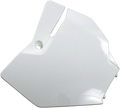 UFO Front Number Plate - White KT04087-047