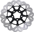 GALFER Rear Wave® Rotor - Black Carrier DF681CW-C