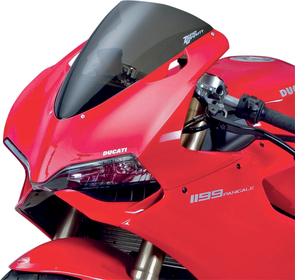 Zero Gravity SR Windscreen - Smoke - Panigale 20-738-02