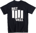 BILTWELL Damaged T-Shirt - Black - XL 8101-073-005