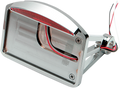 DRAG SPECIALTIES Side Mount Taillight/License Plate Mount - Flat Horizontal - Half-Moon 28-6042LEDBX1