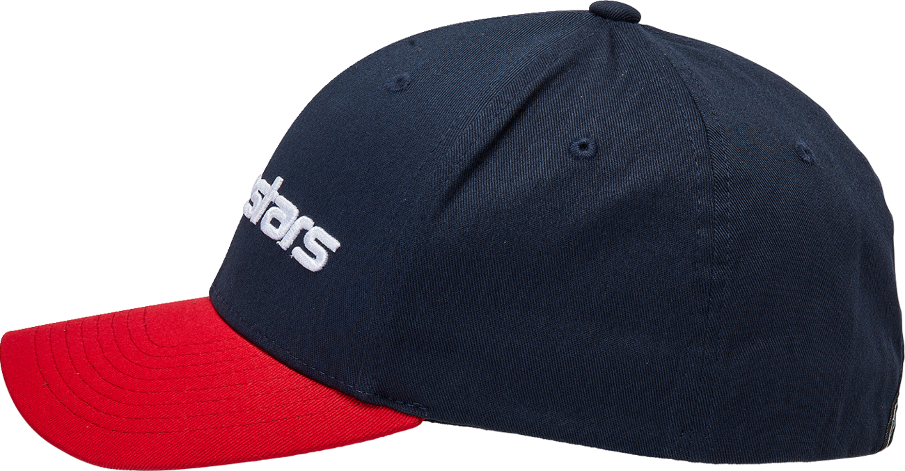 ALPINESTARS Linear Hat - Navy/Red - L/XL 1230810057030LX