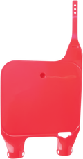 UFO Front Number Plate- Fluorescent Red HO02629067