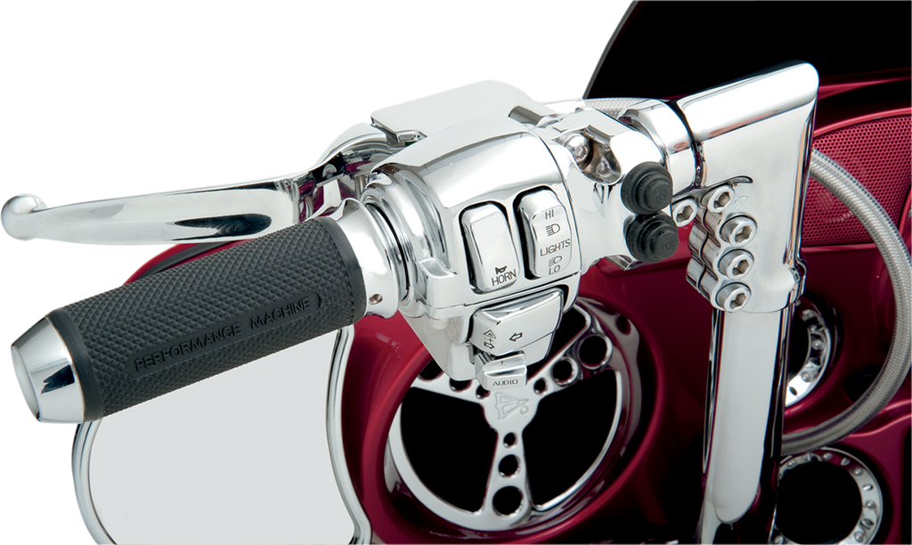 DRAG SPECIALTIES Switch Housing - Cruise - Chrome H07-0783