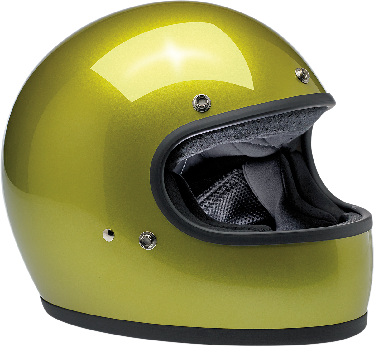 BILTWELL Gringo Helmet - Metallic Sea Weed - XS 1002-326-101
