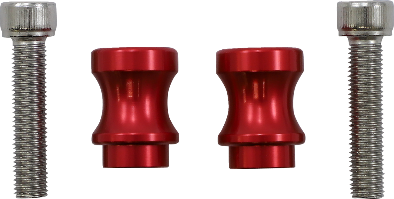 VORTEX Swingarm Spool - Red - 10 mm SP402R