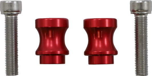 VORTEX Swingarm Spool - Red - 10 mm SP402R