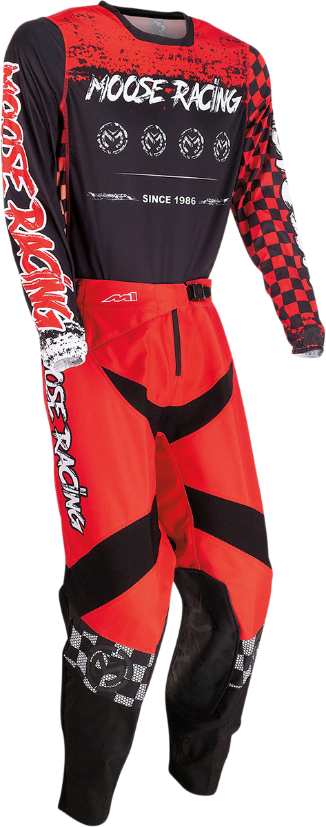 MOOSE RACING M1 Jersey - Red/Black - Small 2910-6870