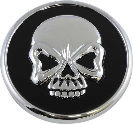 DRAG SPECIALTIES Gas Cap - Vented Screw-In Skull 12720