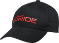 ALPINESTARS Ride 3.0 Hat - Black/Red - One Size 1232-81030-1030