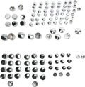 DRAG SPECIALTIES Bolt Covers - Chrome 352000