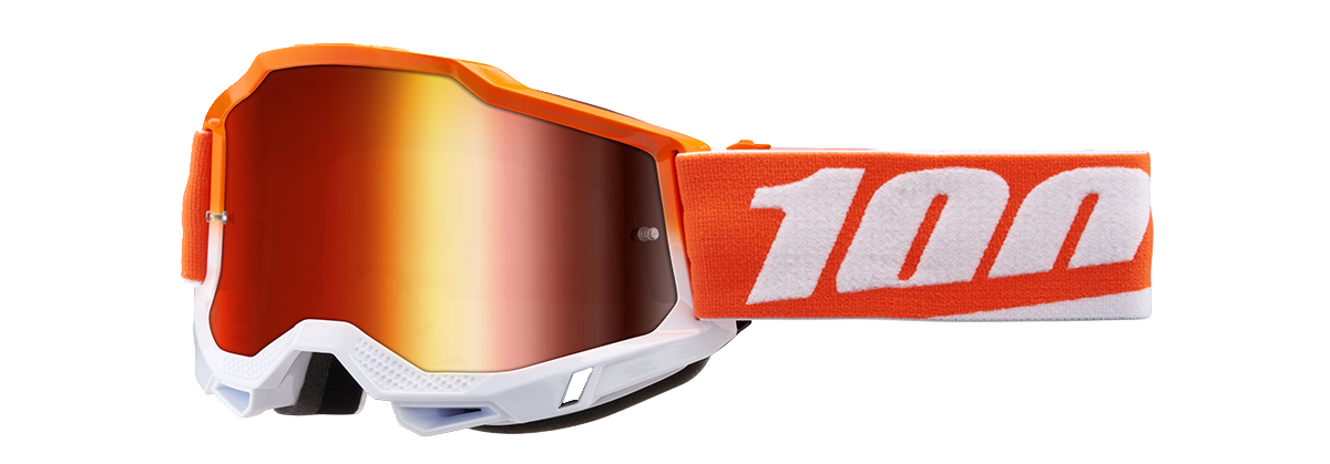 100% Accuri 2 Junior Goggles - Matigofun - Red Mirror 50025-00008