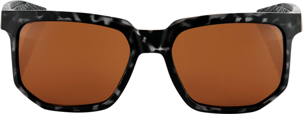 100% Centric Sunglasses - Black Havana - Bronze 61027-259-73