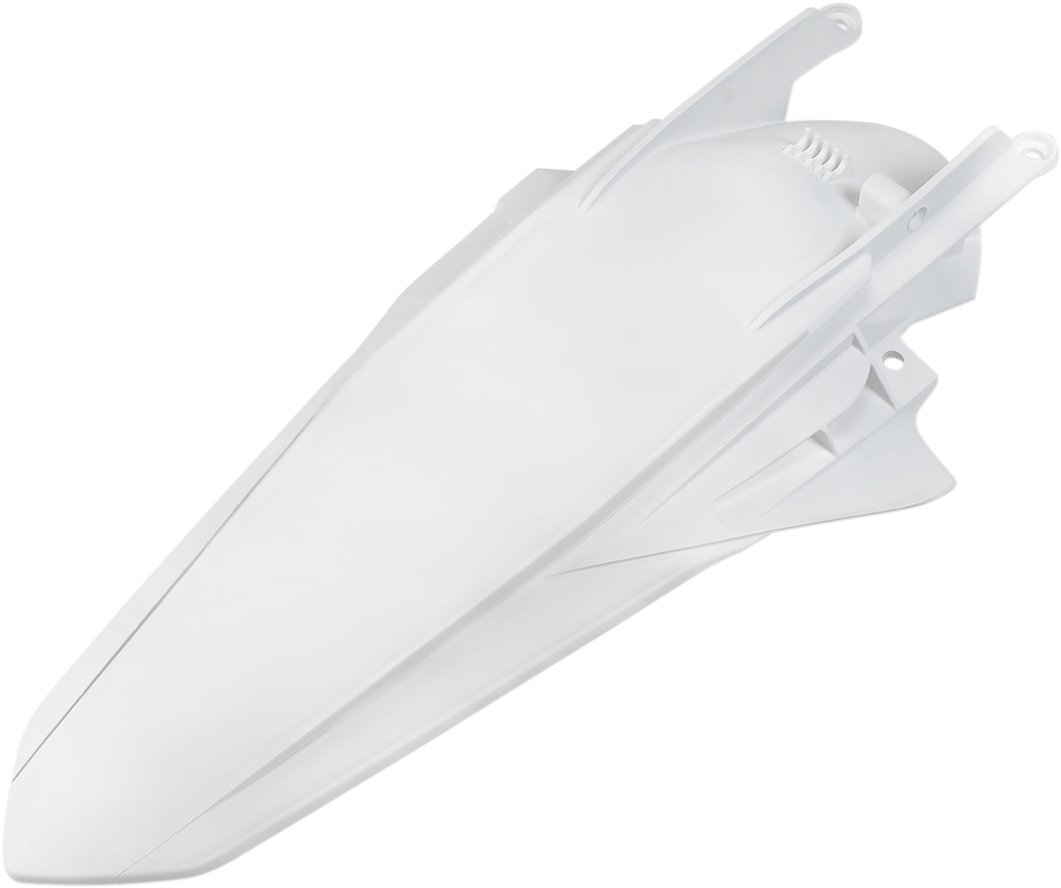 UFO MX Rear Fender - KTM White KT04091047