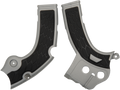 ACERBIS X-Grip Frame Guards - Silver/Black 2640271015