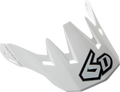 6D ATR-2Y Visor - Gloss White 72-4115