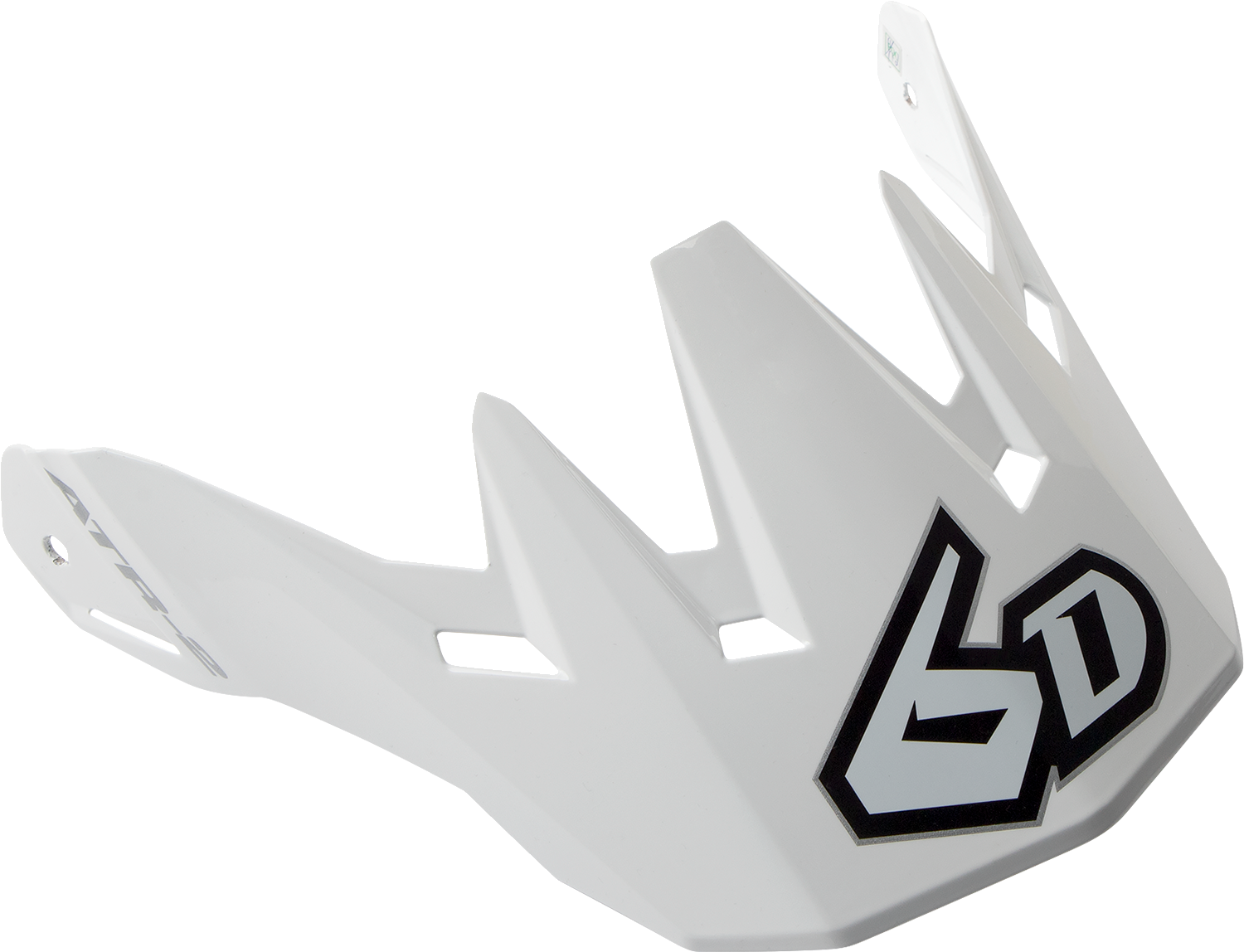 6D ATR-2Y Visor - Gloss White 72-4115