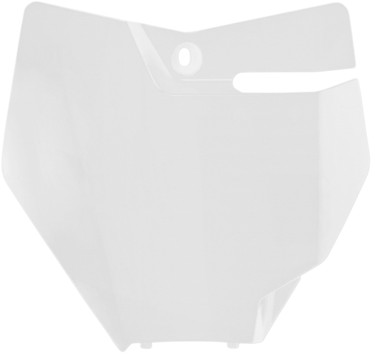 ACERBIS Front Number Plate - White 2685950002