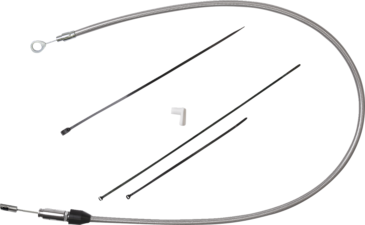 DRAG SPECIALTIES Clutch Cable - Upper - 42" - Stainless Steel 5323408HE