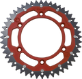 MOOSE RACING Dual Sprocket - Red - 48 Tooth 1210-210-48-13X