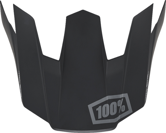 100% Trajecta Visor - Black 89020-00001