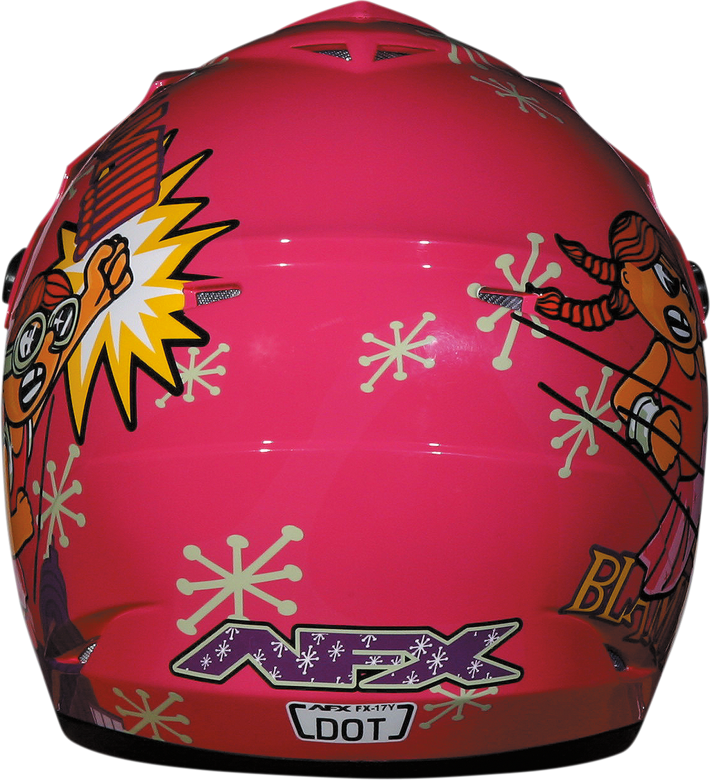 AFX FX-17Y Helmet - Rocket Girl - Medium 0111-0579