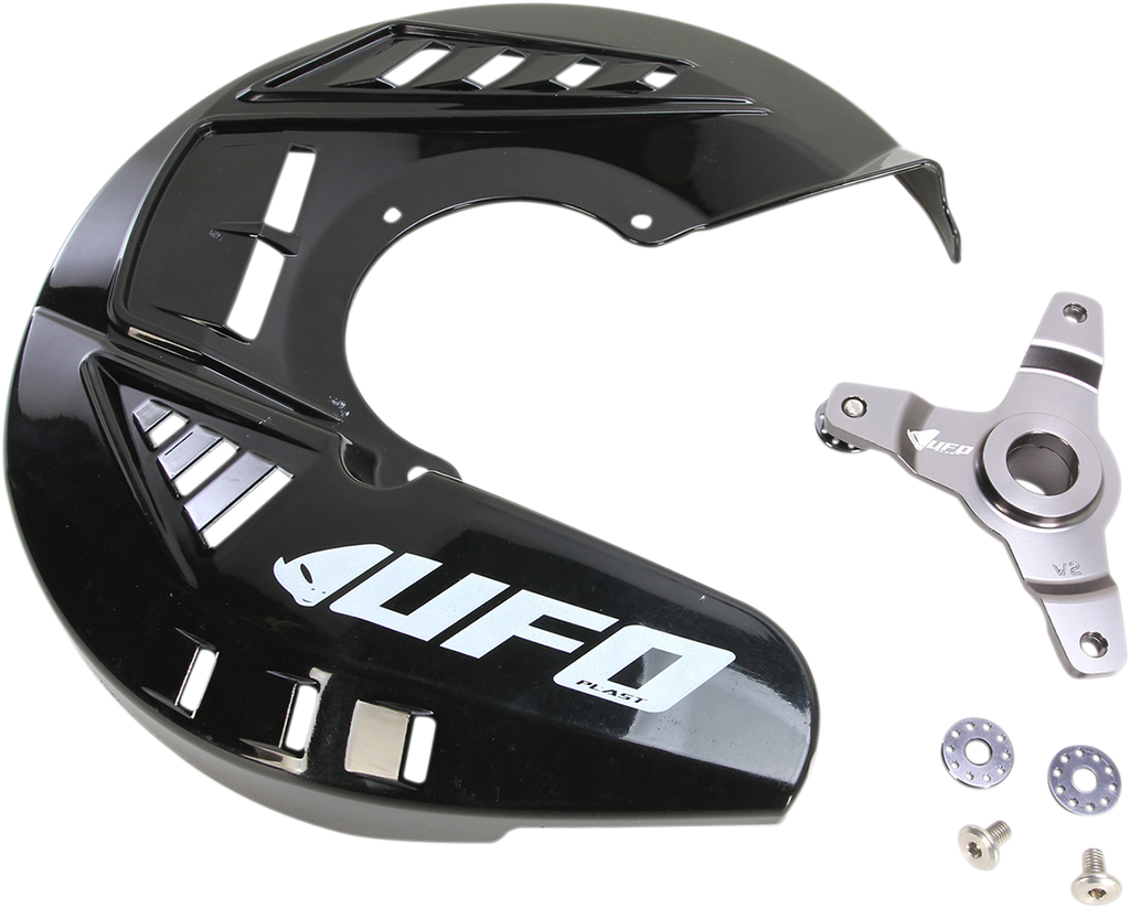 UFO Front Disc Guard - Black ACTUALLY DISC GUARD KA04741-001