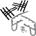 MOTORSPORT PRODUCTS Nerf Bars - TRX250 - Silver 81-1501