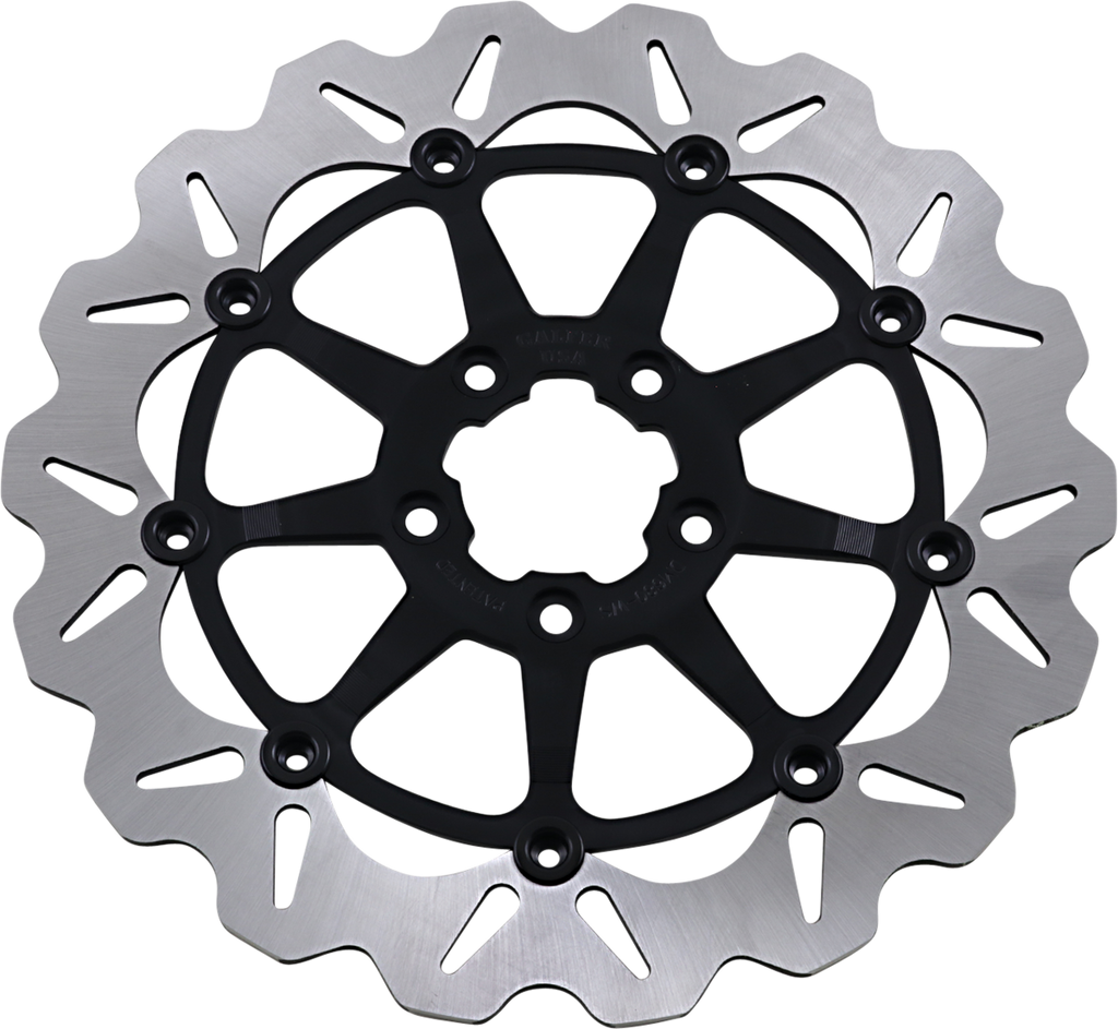 GALFER Wave® Rotor - Black - 12.5" DF680CWS-B