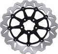 GALFER Wave® Rotor - Black - 12.5" DF680CWS-B