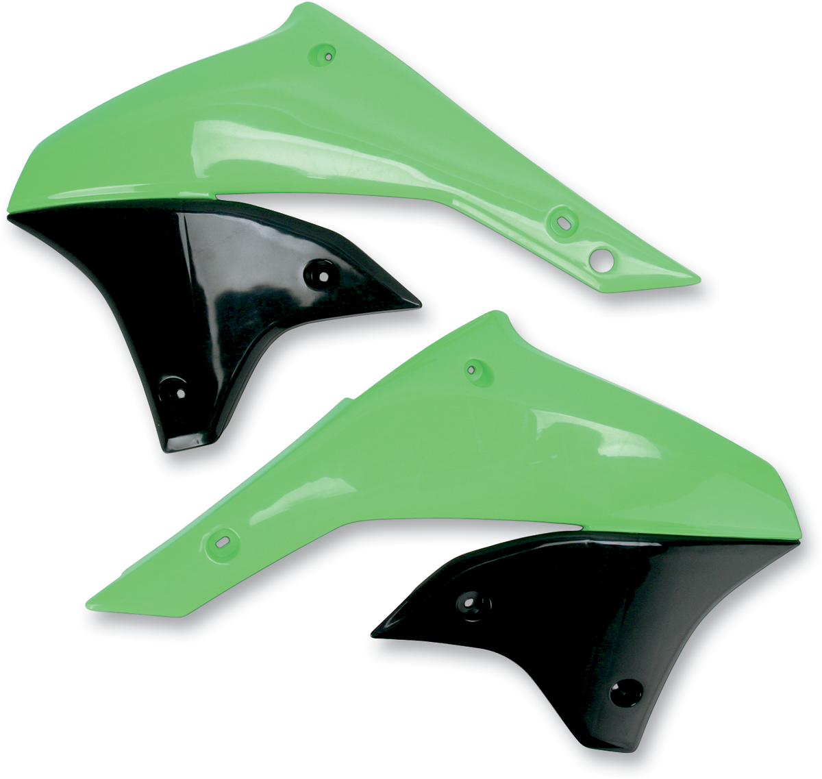 UFO Radiator Shroud - Green/Black KA03789-026