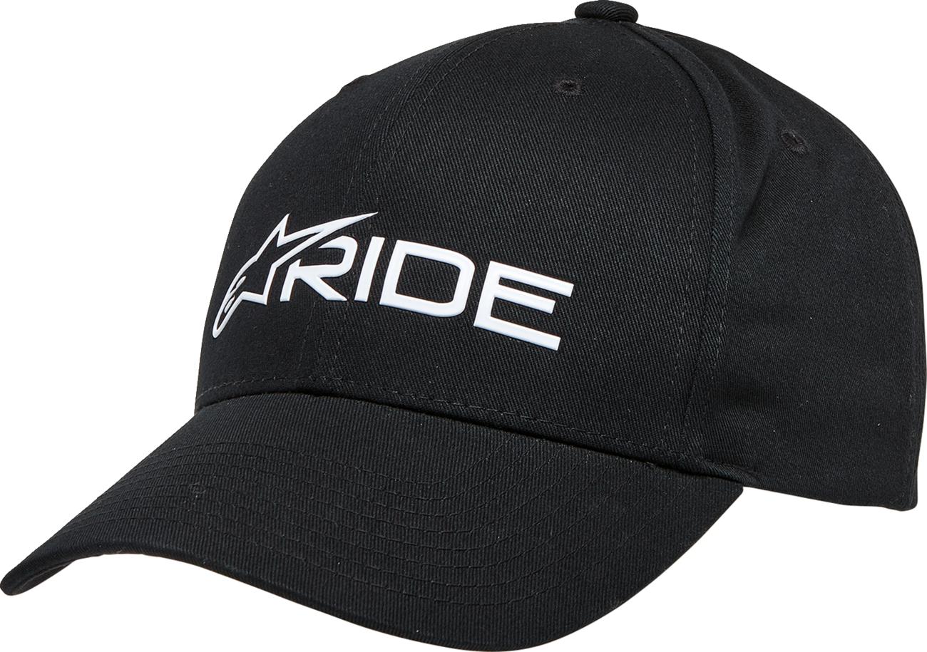 ALPINESTARS Ride 3.0 Hat - Black/White - One Size 1232-81030-1020