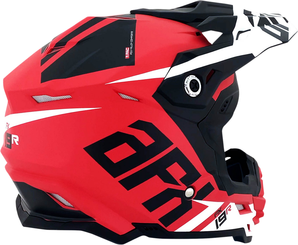AFX FX-19R Helmet - Racing - Matte Red - Small 0110-7063