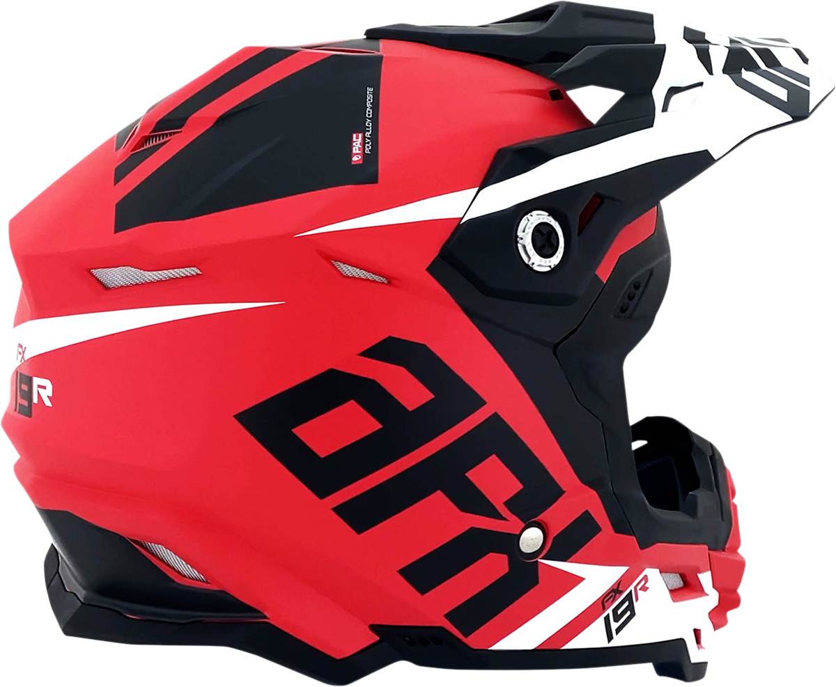 AFX FX-19R Helmet - Racing - Matte Red - Small 0110-7063