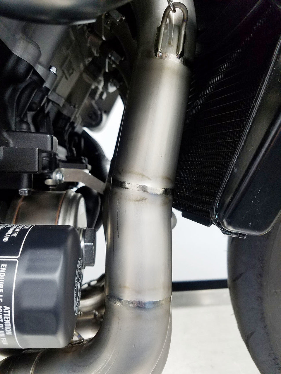 Graves motorsports  full titanium exhaust system - carbon silencer 200mm CBR1000RR 17-24  EXH-17CB1-FTC