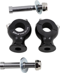 BILTWELL Risers - Slimline - 7/8" - Black 6406-201-175