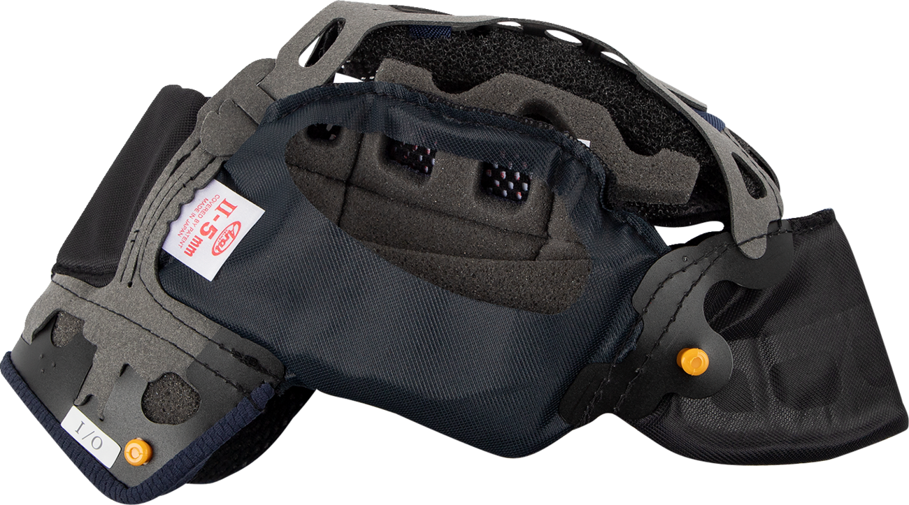 ARAI Corsair-X/Defiant-X/Signet-X Interior Pad - EP II - 5 mm 07-5684