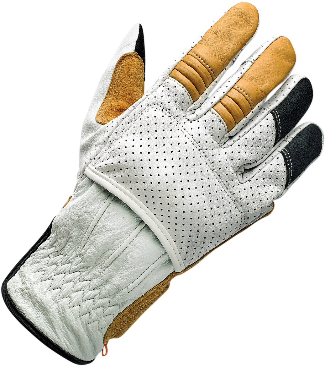 BILTWELL Borrego Gloves - Cement - Large 1506-0409-304