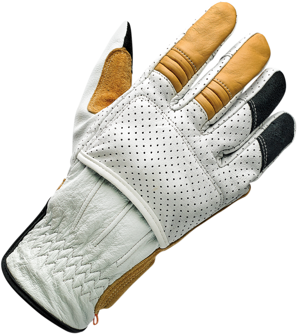 BILTWELL Borrego Gloves - Cement - Medium 1506-0409-303