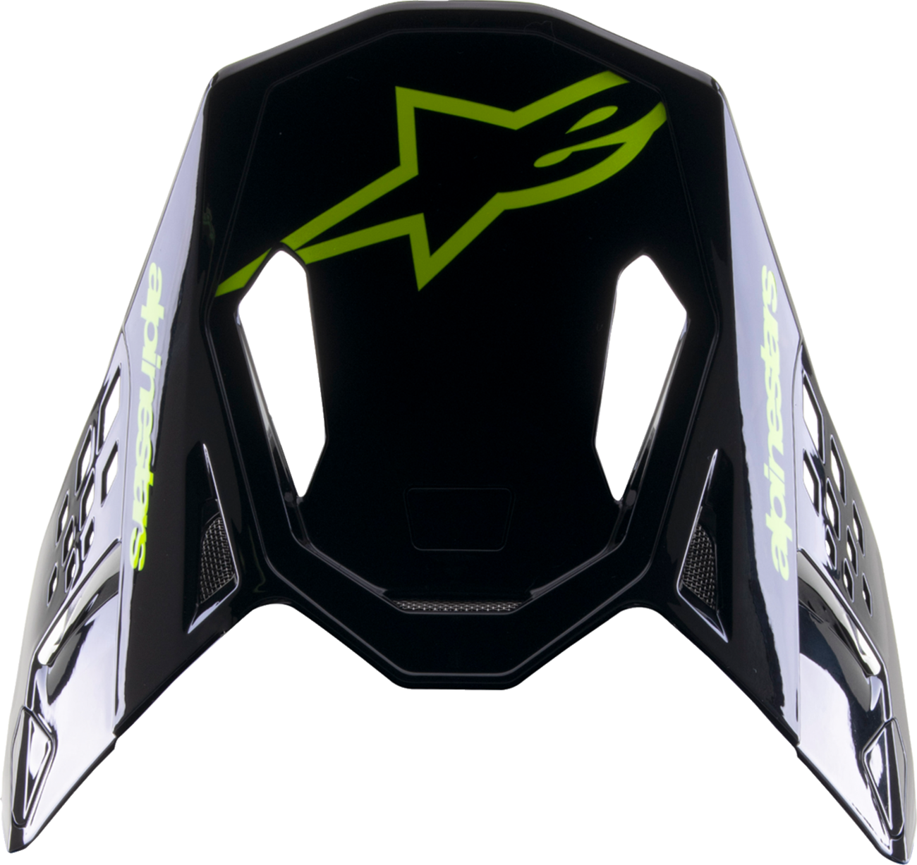 ALPINESTARS Supertech M8 Visor - Radium 2 - Gloss Blue/White 8981523-9702