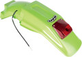 UFO Enduro Rear Fender - with Light - Green KA02715026