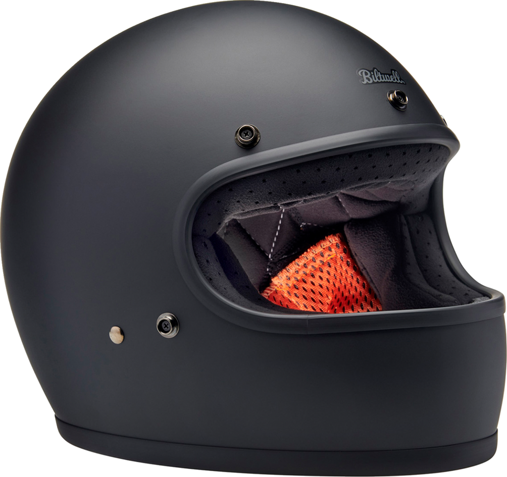 BILTWELL Gringo Helmet - Flat Black - Large 1002-201-504