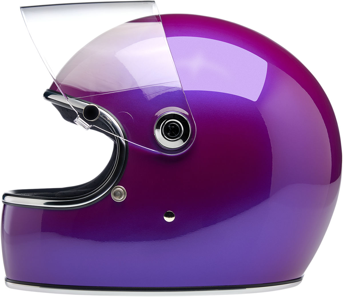 BILTWELL Gringo S Helmet - Metallic Grape - 2XL 1003-339-106
