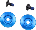 BILTWELL Gen 2 Hardware Kit - Black Screw - Blue Baseplate 0034-150-65