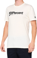 100% Scroll T-Shirt - Chalk - Large 35021-396-12